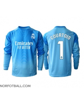 Billige Fotballdrakt Real Madrid Thibaut Courtois #1 Keeper Replika Hjemmedrakt 2025-26 Langermet Billige Fotballdrakt Real Madrid Thibaut Courtois #1 Keeper Replika Hjemmedrakt 2025-26 Langermet